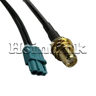 HS-2ports SMAF To MiniFakraZF With DS302 Cable XXcm (6G)_pic3